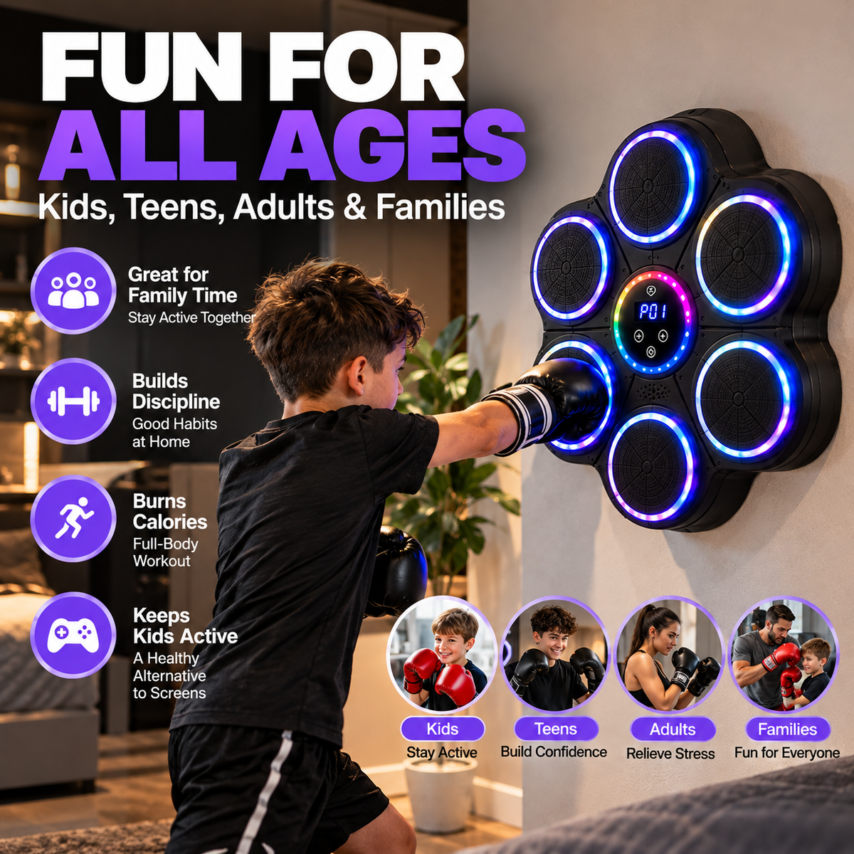 Bluetooth Boxing Machine